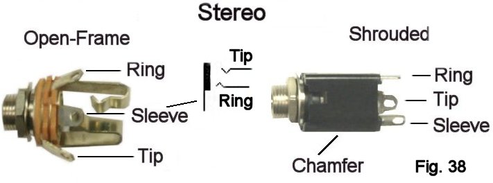 guitar input barrel jack wiring